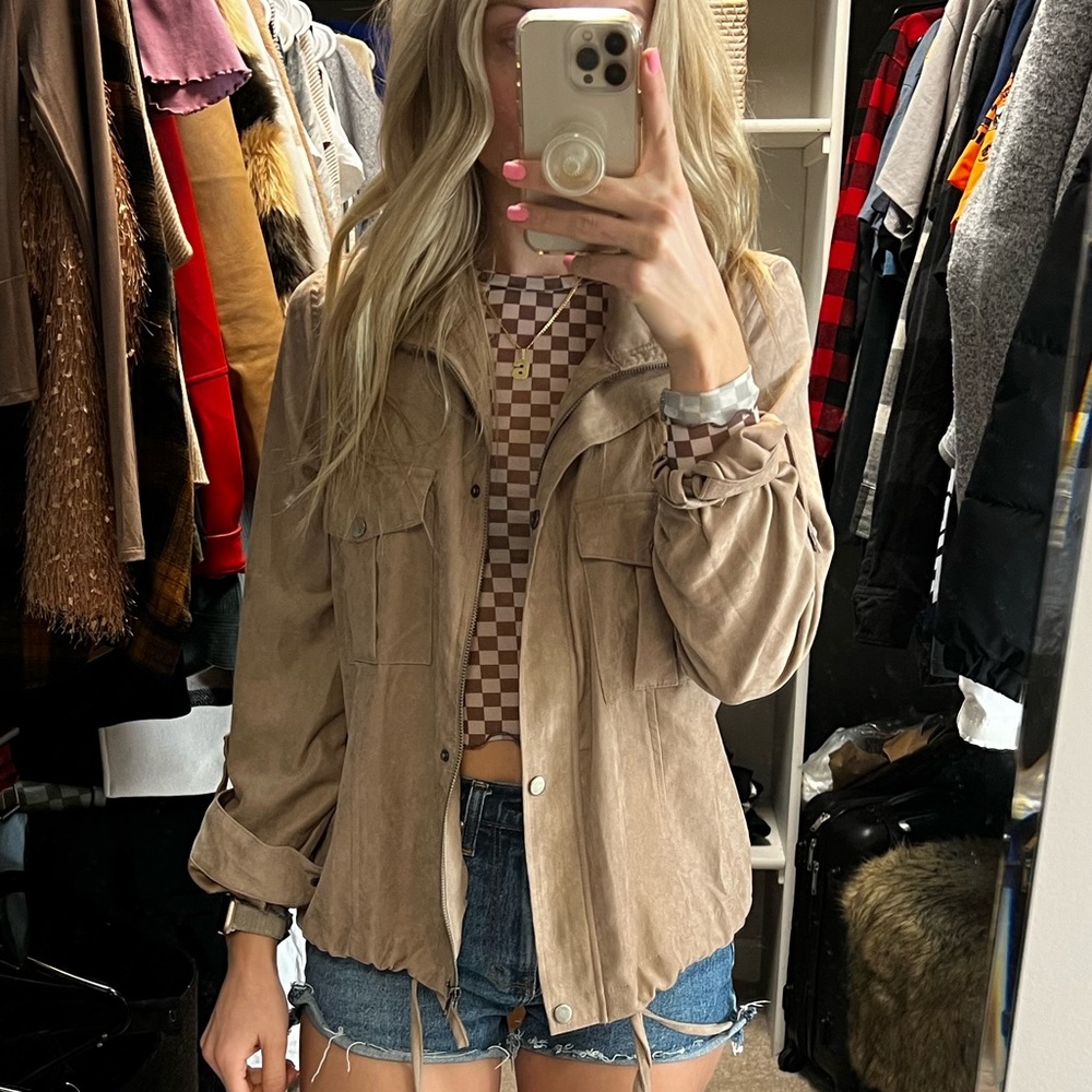 Boutique Light Tan Jacket